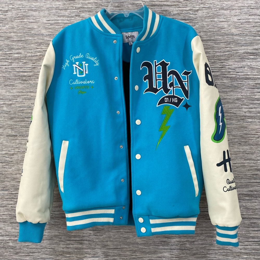 🔥 UN / NJ Pegasus Varsity Jacket | Cultivators of Quality | Size L Hype Beast - Picture 2 of 16